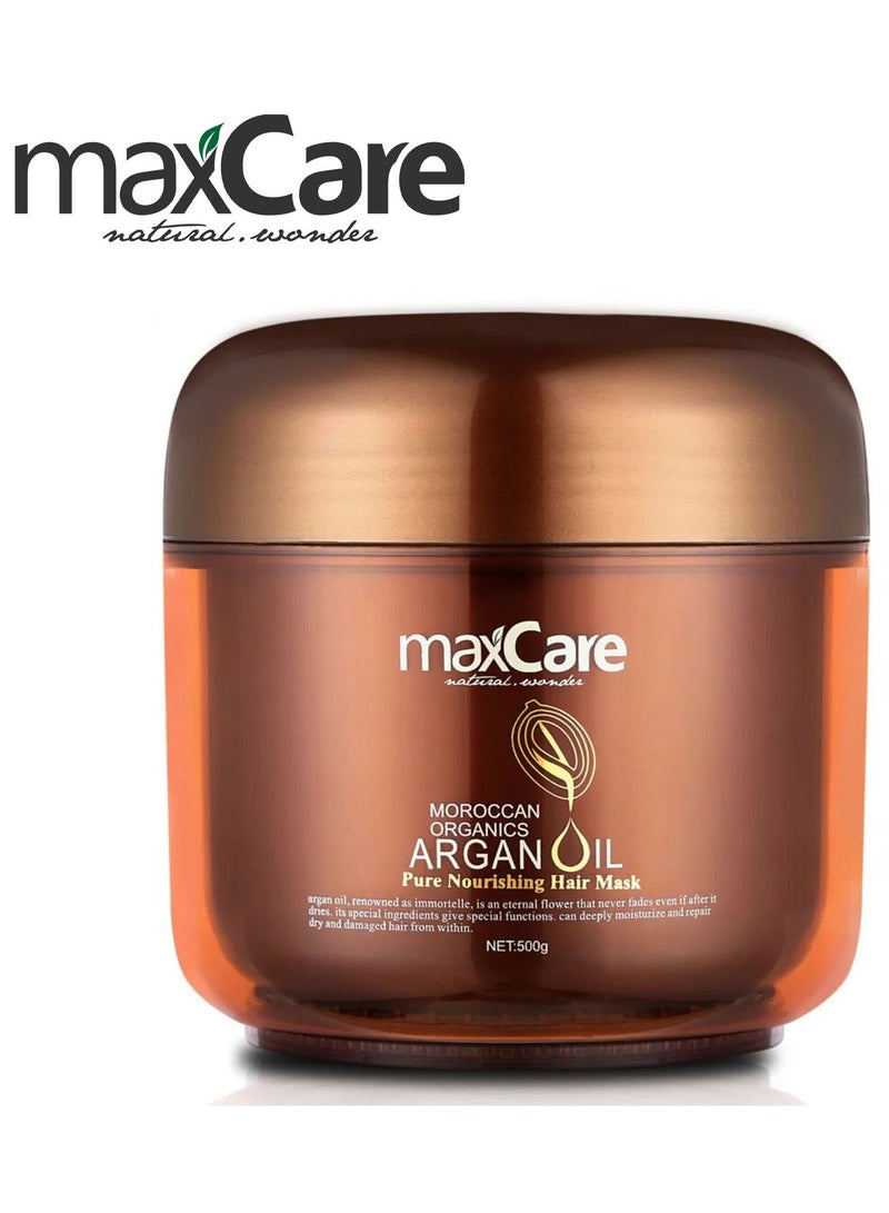 Maxcare Moroccan Organics Argan Oil Hair Mask 500g - Image 3